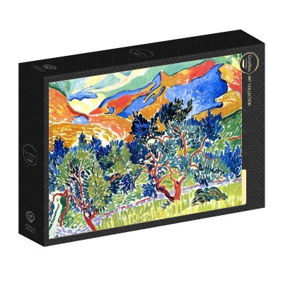 Puzzle Grafika-F-33660 André Derain - Les Montagnes de Collioure