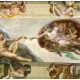 Michel Ange : La Création d'Adam de la chapelle Sixtine, 1508-1512