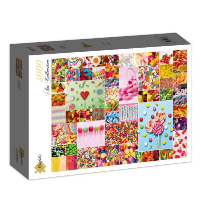 Puzzle Grafika-P-02984 Sweet Candy