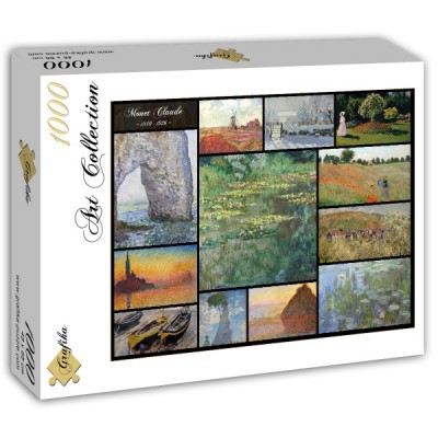 Puzzle Grafika-T-00050 Claude Monet - Collage