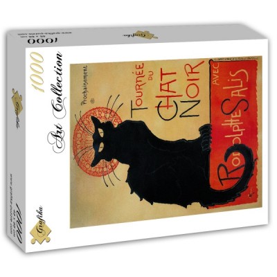 Puzzle Grafika-T-00073 Théophile Alexandre Steinlen - Tournée du Chat Noir