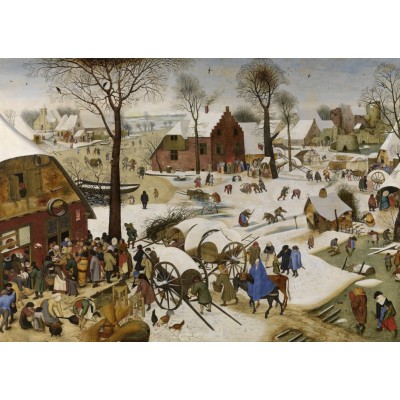 Puzzle Grafika-T-00146 Brueghel Pieter : Le Dénombrement de Bethléem