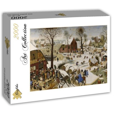 Puzzle Grafika-T-00146 Brueghel Pieter : Le Dénombrement de Bethléem