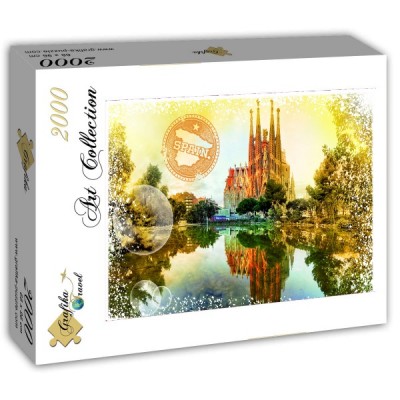 Puzzle Grafika-T-00195 Travel around the World - Espagne