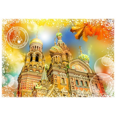 Puzzle Grafika-T-00213 Travel around the World - Russie