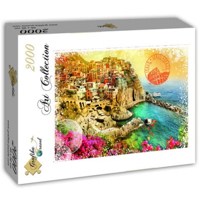 Puzzle Grafika-T-00215 Travel around the World - Italie