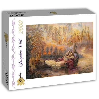 Puzzle Grafika-T-00260 Josephine Wall - Dreams of Camelot