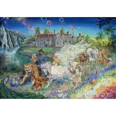 Puzzle Grafika-T-00264 Josephine Wall - Fantasy Wedding