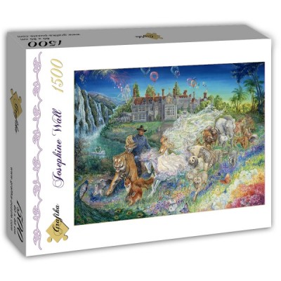 Puzzle Grafika-T-00264 Josephine Wall - Fantasy Wedding