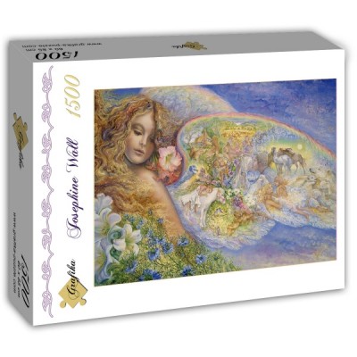 Puzzle Grafika-T-00292 Josephine Wall - Wings of Love