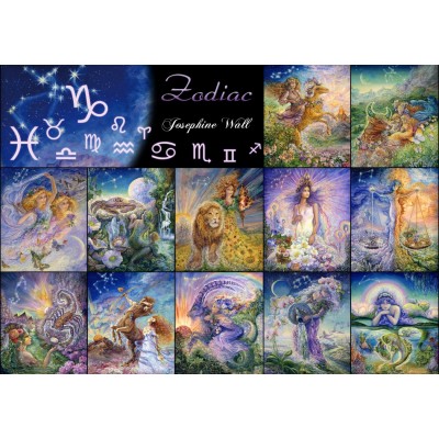 Puzzle Grafika-T-00316 Signes du Zodiaque