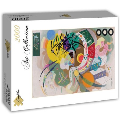 Puzzle Grafika-T-00323 Vassily Kandinsky - Dominant Curve, 1936