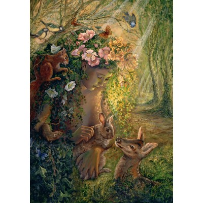 Puzzle Grafika-T-00371 Josephine Wall - The Wood Nymph