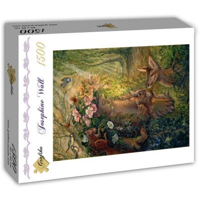 Puzzle Grafika-T-00371 Josephine Wall - The Wood Nymph