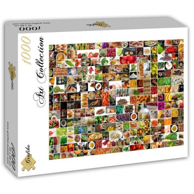 Puzzle Grafika-T-00377 Couleurs dans la Cuisine