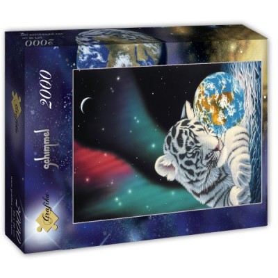 Puzzle Grafika-T-00399 Schim Schimmel - Earth Light