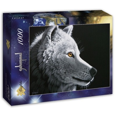 Puzzle Grafika-T-00409 Schim Schimmel - Wolf Light