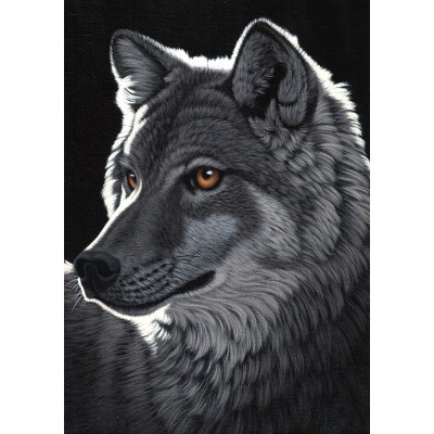 Puzzle Grafika-T-00438 Schim Schimmel - Night Wolf