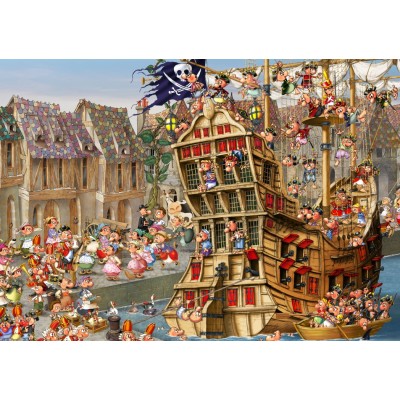 Puzzle Grafika-T-00480 François Ruyer - Pirates