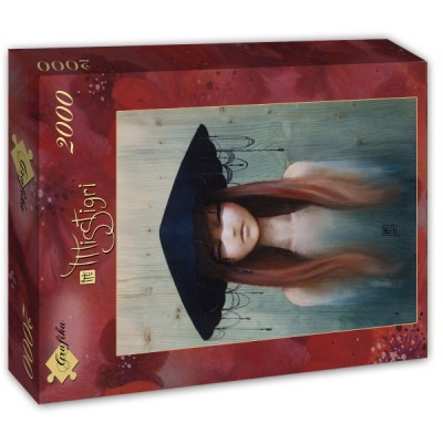 Puzzle Grafika-T-00527 Misstigri - Night Drop