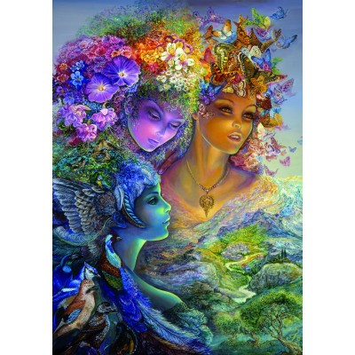 Puzzle Grafika-T-00631 Josephine Wall - The Three Graces