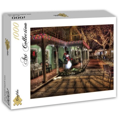 Puzzle Grafika-T-00663 Bonhomme de Neige