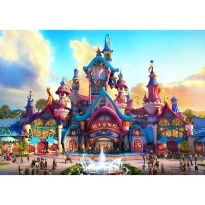 Puzzle Grafika-T-00669 Fairyland by Day