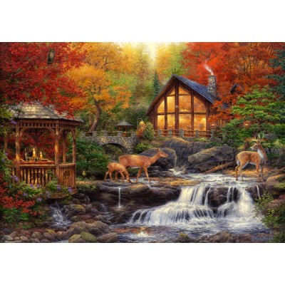 Puzzle Grafika-T-00735 Chuck Pinson - The Colors of Life