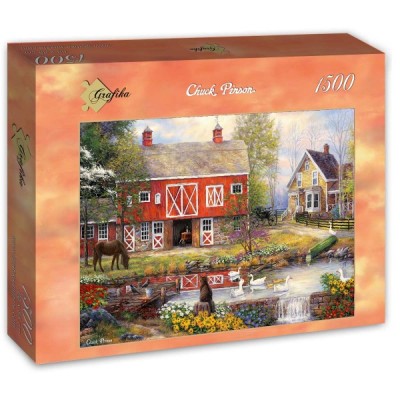 Puzzle Grafika-T-00760 Chuck Pinson - Reflections On Country Living