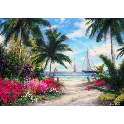 Puzzle Grafika-T-00768 Chuck Pinson - Sea Breeze Trail