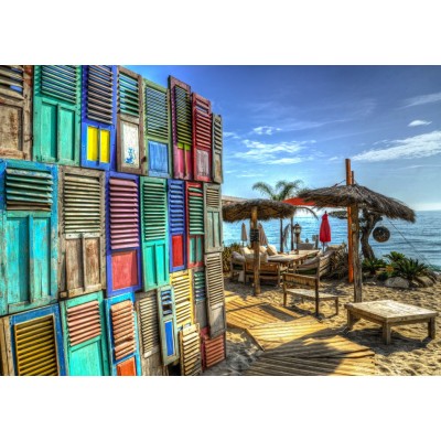 Puzzle Grafika-T-00836 Windows on Paradise