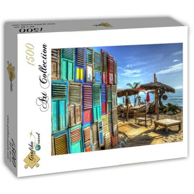 Puzzle Grafika-T-00836 Windows on Paradise
