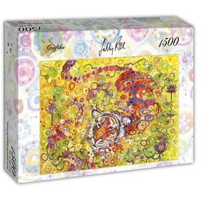 Puzzle Grafika-T-00940 Swimming Tiger