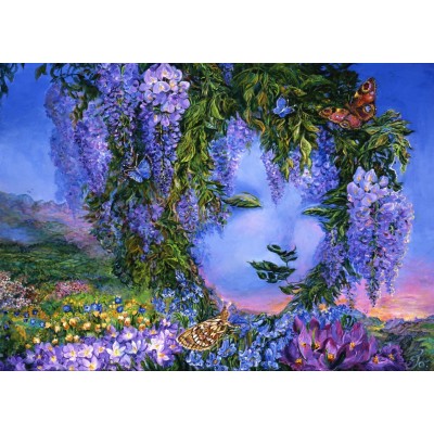 Puzzle Grafika-T-00953 Mysterious Wisteria