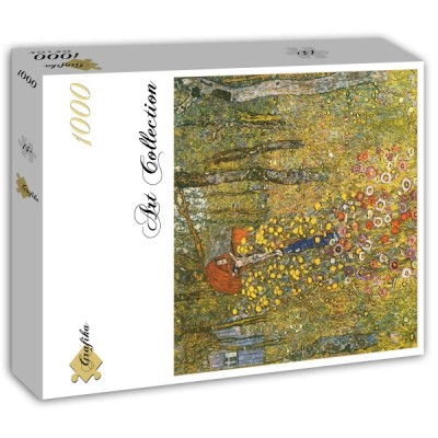 Puzzle Grafika-T-02205 Gustav Klimt : Jardin au Crucifix, 1911-1912