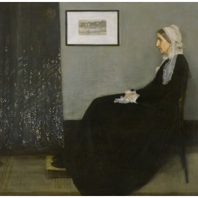 Puzzle Grafika-T-02233 James Whistler : Whistler's Mother, 1871 (Arrangement in Grey and Black No.1)