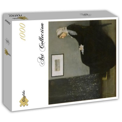 Puzzle Grafika-T-02233 James Whistler : Whistler's Mother, 1871 (Arrangement in Grey and Black No.1)