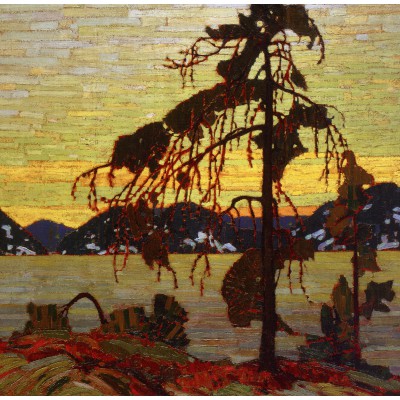 Puzzle Grafika-T-02246 Tom Thomson : Le Pin Gris, 1916