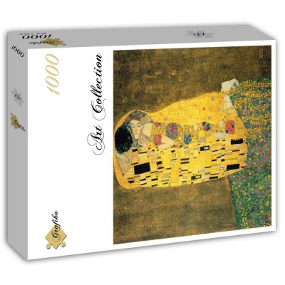 Puzzle Grafika-T-02268 Klimt Gustav : Le Baiser, 1907-1908