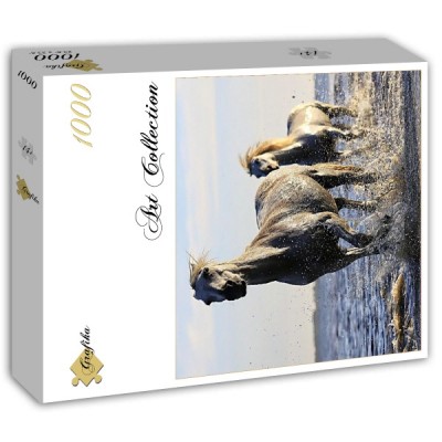 Puzzle Grafika-T-02339 Chevaux