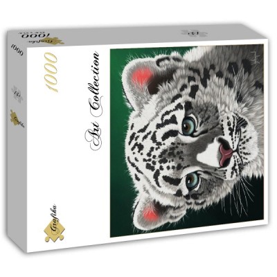 Puzzle Grafika-T-02376 Schim Schimmel - Young Leopard