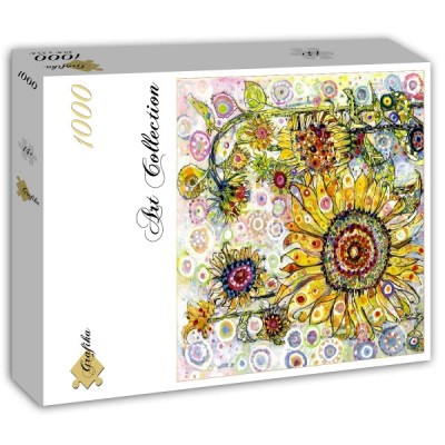 Puzzle Grafika-T-02387 Sally Rich - Sunflowers