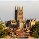 Worcester Cathedral viewed from Fort Royal Park