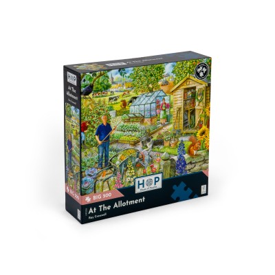 Puzzle House-Of-Puzzles-HP0226 Pièces XXL - Au Potager