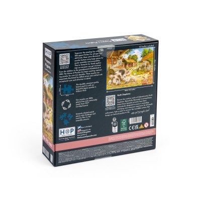 Puzzle House-Of-Puzzles-HP0363 Pièces XXL - Les Porcelets De Poppy
