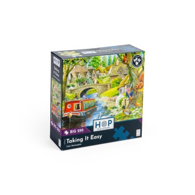 Puzzle House-Of-Puzzles-HP0424 Pièces XXL - Canal Idyllique