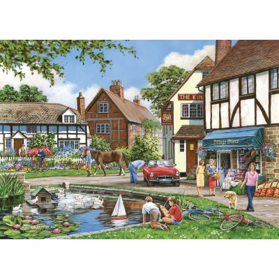 Puzzle House-Of-Puzzles-HP0469 Une Journée Bien Remplie