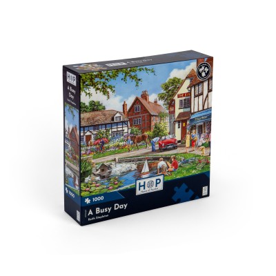 Puzzle House-Of-Puzzles-HP0469 Une Journée Bien Remplie
