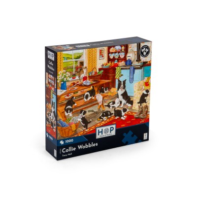 Puzzle House-Of-Puzzles-HP0561 Collie Wobbles