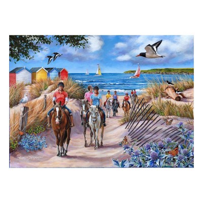 Puzzle House-Of-Puzzles-HP0603 Pièces XXL - Les Chevaux de Mer